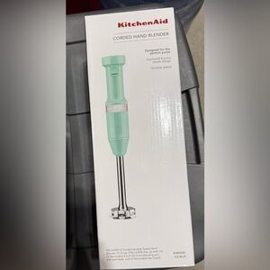 KitchenAid Teal (Seafoam Green to some) Corded Immersion Blender